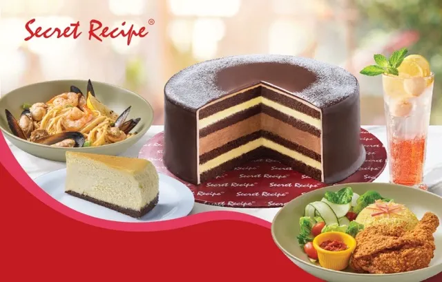 Secret Recipe Cakes in Malaysia