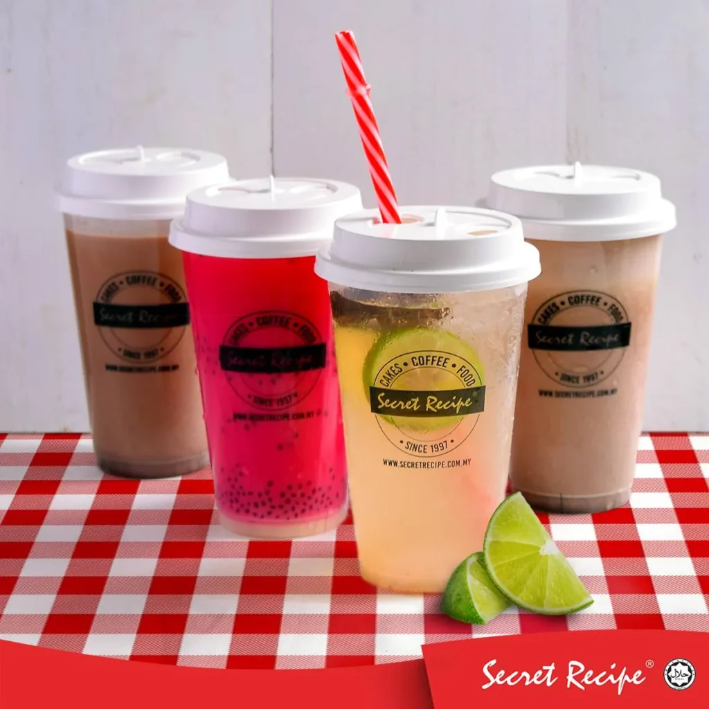 Secret Recipe Malaysia Drinks